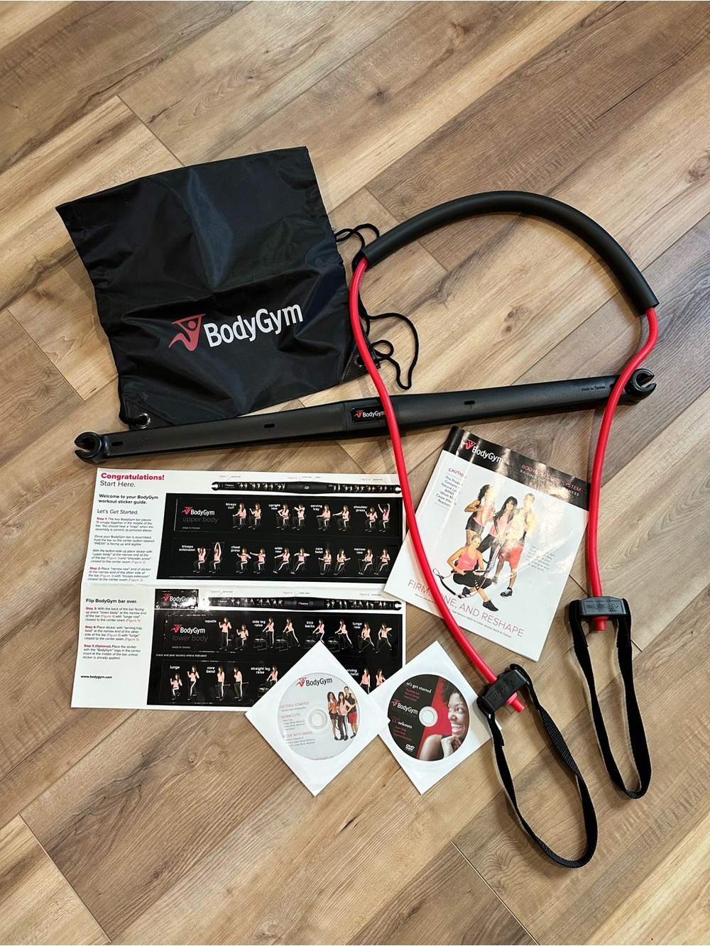 BodyGym Core System with Marie Osmond portable